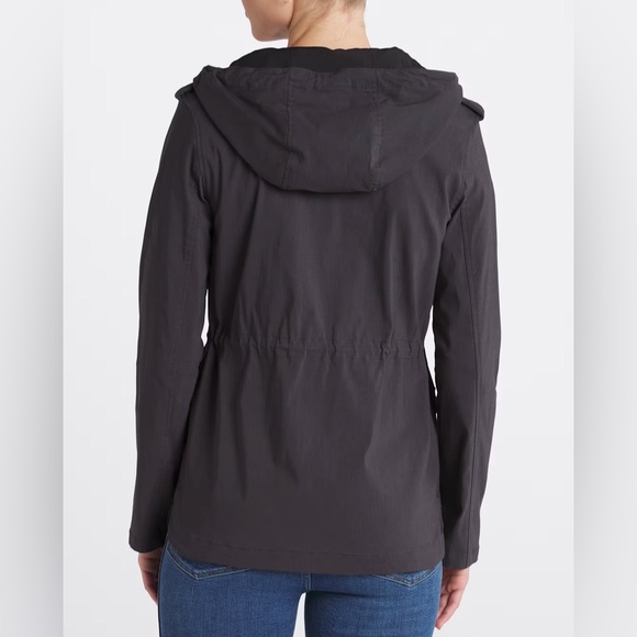 EDEN SOCIETY Holly Contrast Hood Cargo Jacket - Picture 2 of 6